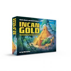 INCAN GOLD -  JEU DE BASE + EXTENSION (ANGLAIS)