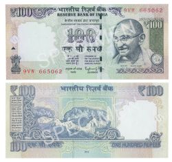 INDE -  100 RUPEES 2016 (UNC)