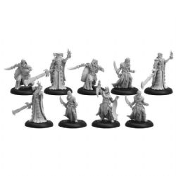 INFERNALS -  CULTIST BAND AND DARK SENTINELS UNIT WITH ATTACHMENTS -  WARMACHINE