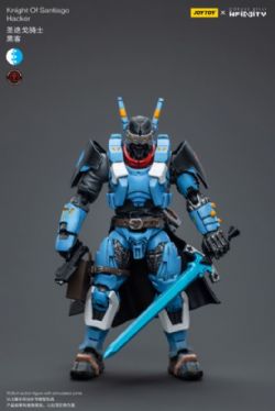 INFINITY -  PANOCEANIA- FIGURINE DE KNIGHT OF SANTIAGO HACKER - ÉCHELLE 1/18 -  JOYTOY