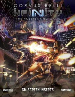 INFINITY RPG -  GAME MASTER'S SCREEN (ANGLAIS) -  ÉCRAN MJ 2D20