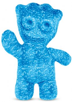 ISCREAM -  SOUR PATCH KIDS - BLEU -  ENSEMBLE DE COUSSINS BONBONS