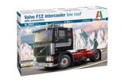 ITALERI -  1/24 - VOLVO F12 REFROIDISSEUR INTERMÉDIAIRE TOIT BAS 3957