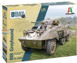 ITALERI -  1/35 - M8 GREYHOUND -  D-DAY 6364