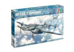 ITALERI -  1/72 - BF 110 C ZERSTORER -  NEW DECALS EDITION 049