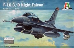 ITALERI -  1/72 - F-16 C/D NIGHT FALCON -  LOCKHEED MARTIN 188