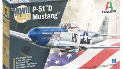 ITALERI -  1/72 - F-51D MUSTANG -  WWII ACES 1484