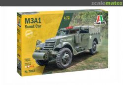 ITALERI -  1/72 - M3A1 VOITURE D'ÉCLAIREUR 7063