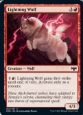 Innistrad: Crimson Vow -  Lightning Wolf