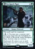 Innistrad: Crimson Vow Promos -  Howlpack Piper // Wildsong Howler