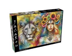 JACAROU PUZZLES -  BEAUTÉ ET RUGISSEMENT (1000 PIÈCES) -  COLLECTION NOVIA