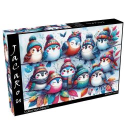 JACAROU PUZZLES -  EN ATTENTE DU PRINTEMPS (1000 PIÈCES) -  COLLECTION NOVIA