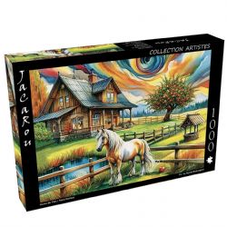 JACAROU PUZZLES -  HAVRE DE PAIX (1000 PIÈCES) -  COLLECTION ARTISTES