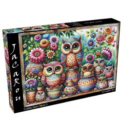 JACAROU PUZZLES -  OWL TOGETHER NOW (1000 PIÈCES) -  COLLECTION NOVIA