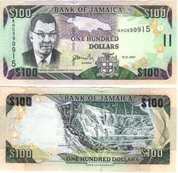 JAMAÏQUE -  100 DOLLARS 2005 (UNC) 84A