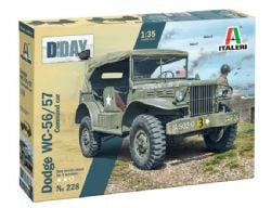 JEEP -  DODGE STAFF CAR WC 56/57 1/35 -  ITALERI