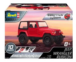 JEEP -  JEEP WRANGLER RUBICON 1/25 (NIVEAU 2 - FACILE) -  REVELL