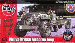 JEEP -  WILLYS BRITISH AIRBORNE JEEP 1/72