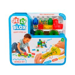 JELLY BLOX -  ENSEMBLE DE VÉHICULES (35 PIÈCES)
