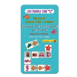 JEUX MAGNÉTIQUES TO-GO -  DOMINO - VIE OCÉANIQUE (MULTILINGUE)