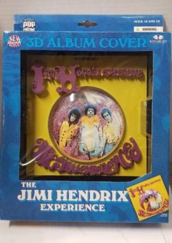 JIMI HENDRIX -  3D ALBUM COVER - THE JIMI HENDRIX EXPERIENCE -  MCFARLANE'S