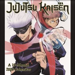 JUJUTSU KAISEN -  CALENDRIER OFFICIEL 2026 (16 MOIS)