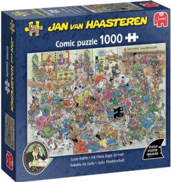 JUMBO -  LA BATAILLE DE LUDO (1000 PIÈCES) -  JAN VAN HAASTEREN