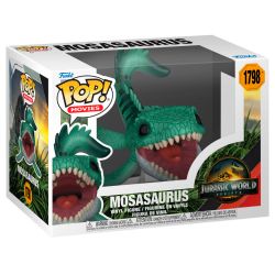 JURASSIC PARK -  FIGURINE POP! EN VINYLE DE MAUSASAURE (10 CM) -  JURASSIC WORLD : RENAISSANCE 1798