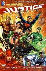 JUSTICE LEAGUE -  ORIGIN TP (V.A.) -  JUSTICE LEAGUE: THE NEW 52! 01