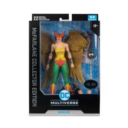 JUSTICE SOCIETY OF AMERICA -  FIGURINE D'HAWKGIRL PLATINUM EDITION - DC MULTIVERSE, MCFARLANE COLLECTOR EDITION -  MCFARLANE TOYS 36