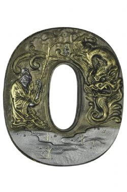 KATANA -  GARDE - TSUBA SAMOURAI