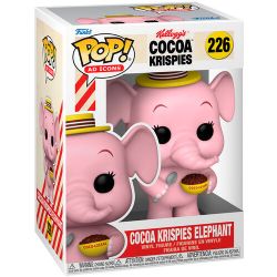 KELLOGG'S -  FIGURINE POP! EN VINYLE D'ÉLÉPHANT DE COCOA KRISPIES - COCOA KRISPIES (10 CM) 226