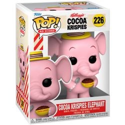 KELLOGG'S -  FIGURINE POP! EN VINYLE D'ÉLÉPHANT DE COCOA KRISPIES - COCOA KRISPIES (10 CM) -  AD ICONS 226