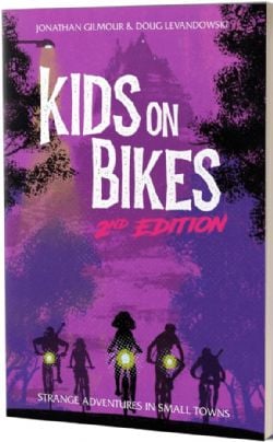 KIDS ON BIKES -  LIVRE DE RÈGLES (HARDCOVER) (ANGLAIS) -  2E ÉDITION