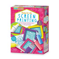 KIDZLABS -  EASY-TO-DO SCREEN PRINTING (ANGLAIS) -  KIDZMAKER