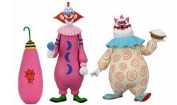 KILLER KLOWNS FROM OUTER SPACE -  FIGURINES DE SLIM ET CHUBBY - TOONY TERRORS  (20 CM)