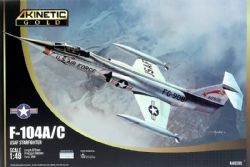 KINETIC -  AVION - F-104A/C US AIR FORCE (1/48) -  GOLD