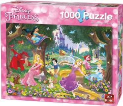 KING PUZZLES -  DISNEY PRINCESSE - UNE BELLE JOURNÉE (1000 PIÈCES) -  DISNEY
