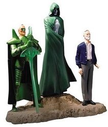 KINGDOM COME -  GREEN LANTERN, THE SPECTRE & NORMAN MCKAY STATUE (LIMITED ED. OF 700)