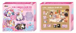 KIT DE BRICOLAGE 4-EN-1 -  LICORNE (MULTILINGUE)