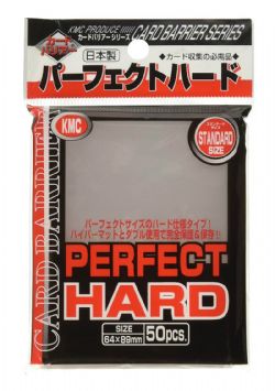 KMC -  POCHETTES TAILLE STANDARD - PERFECT HARD SLEEVE - ÉDITION USA (50)