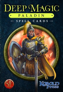 KOBOLD PRESS -  DEEP MAGIC - PALADIN SPELL CARDS (ANGLAIS) -  ACCESSOIRE CARTES 5E