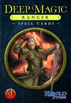 KOBOLD PRESS -  DEEP MAGIC - RANGER SPELL CARDS (ANGLAIS) -  ACCESSOIRE CARTES 5E