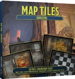 KOBOLD PRESS -  MAP TILES - DUNGEONS (ANGLAIS) -  MAP TILES
