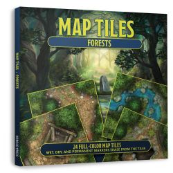 KOBOLD PRESS -  MAP TILES - FORESTS (ANGLAIS) -  MAP TILES