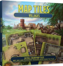 KOBOLD PRESS -  MAP TILES - VILLAGES (ANGLAIS) -  MAP TILES