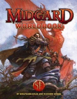 KOBOLD PRESS -  MIDGARD WORLDBOOK (ANGLAIS) -  LIVRE DE RÈGLE 5E