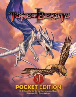 KOBOLD PRESS -  TOME OF BEASTS 1 (POCKET EDITION) (ANGLAIS) (ÉDITION 2023) -  SUPPLÉMENT 5E 5E