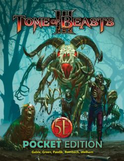 KOBOLD PRESS -  TOME OF BEASTS 3 (POCKET EDITION) (ANGLAIS) -  SUPPLÉMENT 5E 5E