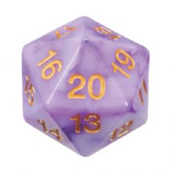 KOPLOW -  D20 COMPTEUR DE VIE 55MM - ÉDITION LIMITÉE - VIOLET
